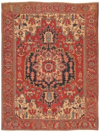 Pasargad Antique Serapi 027547 Red